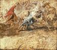 Peter Paul Rubens (1577 - 1640) ölskizze zur Löwenjagd 1621/22